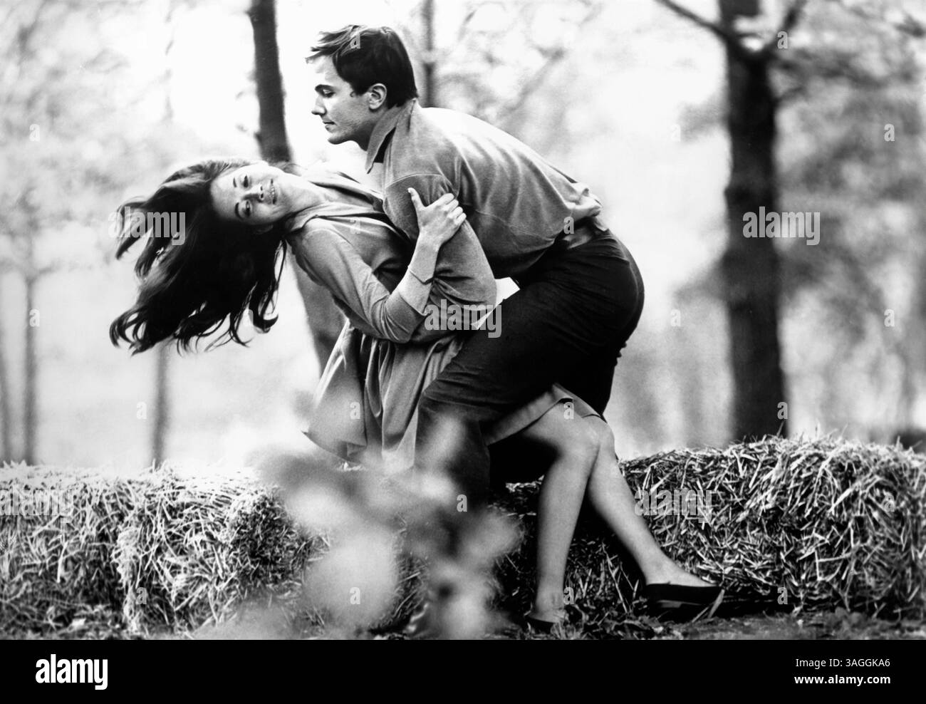 Nancy Kwan, Pat Boone, am Set des Films „die Hauptattraktion“, MGM, 1962 Stockfoto