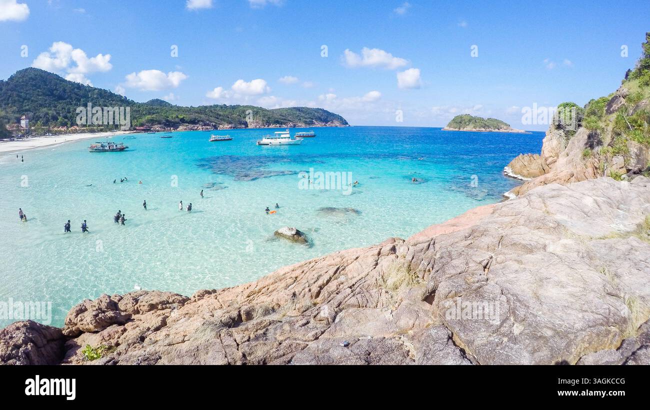 Redang Beach Explorer Stockfoto