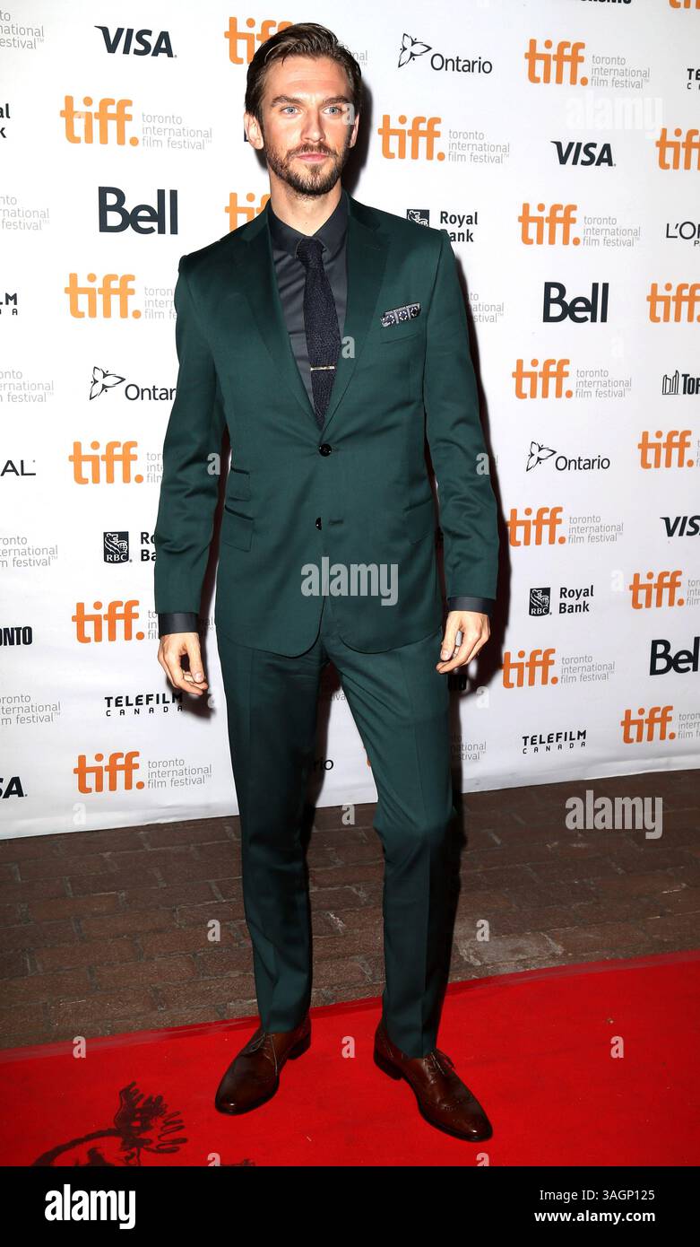Dan Stevens beim TIFF-Fotogespräch für „The Guest“ in Toronto, Kanada - 13. September 2014 Stockfoto