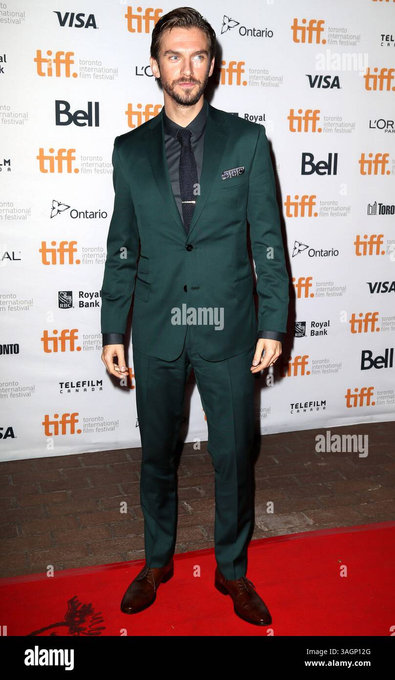Dan Stevens beim TIFF-Fotogespräch für „The Guest“ in Toronto, Kanada - 13. September 2014 Stockfoto
