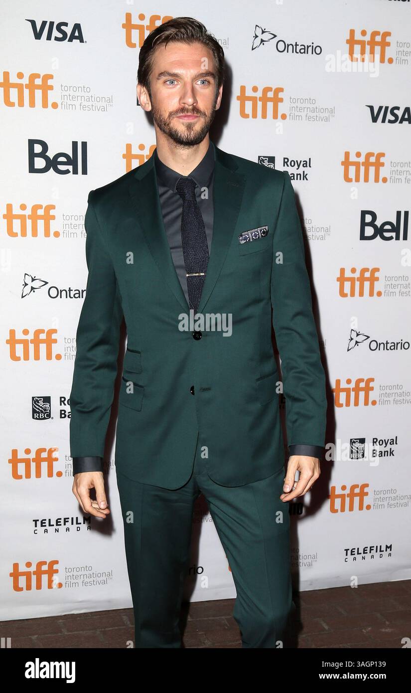 Dan Stevens beim TIFF-Fotogespräch für „The Guest“ in Toronto, Kanada - 13. September 2014 Stockfoto