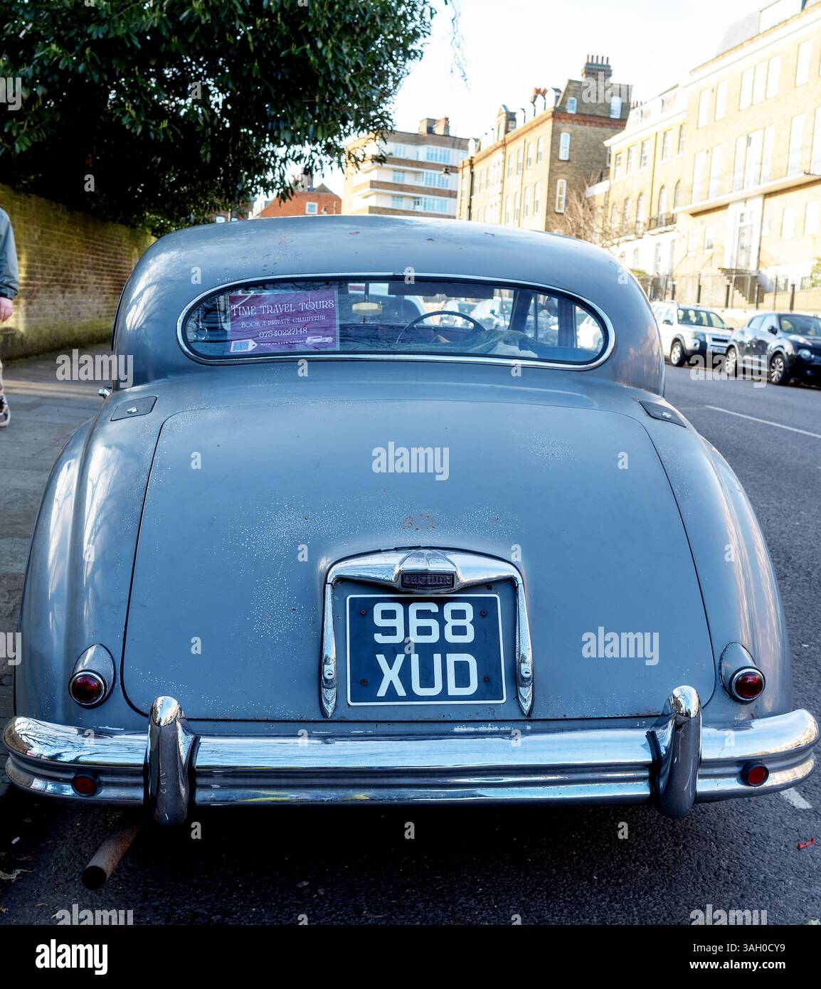 Ein Classic Mark 7 Jaguar London UK Stockfoto