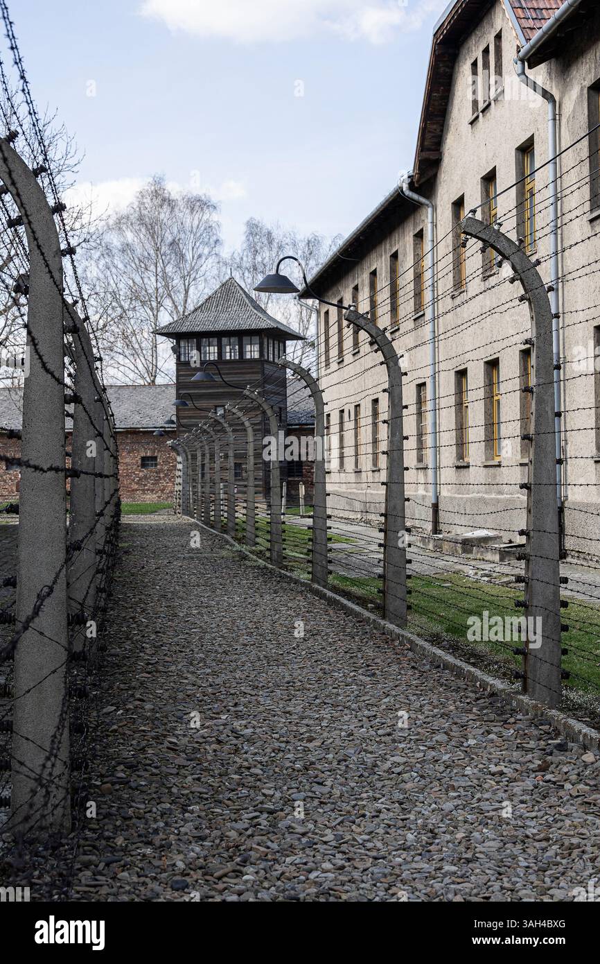 Auschwitz Stockfoto