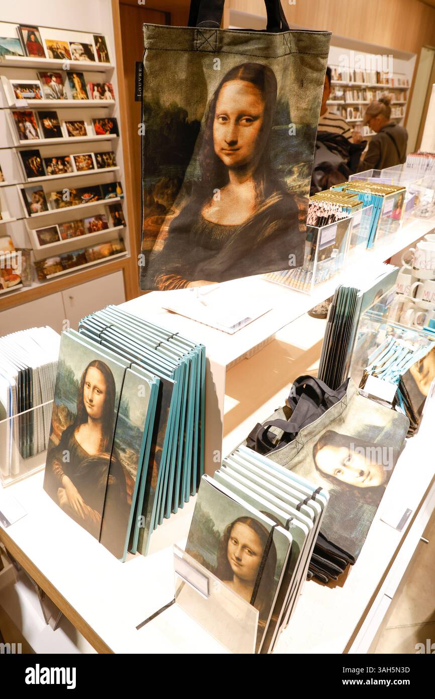 LOUVRE Museum PARIS Stockfoto
