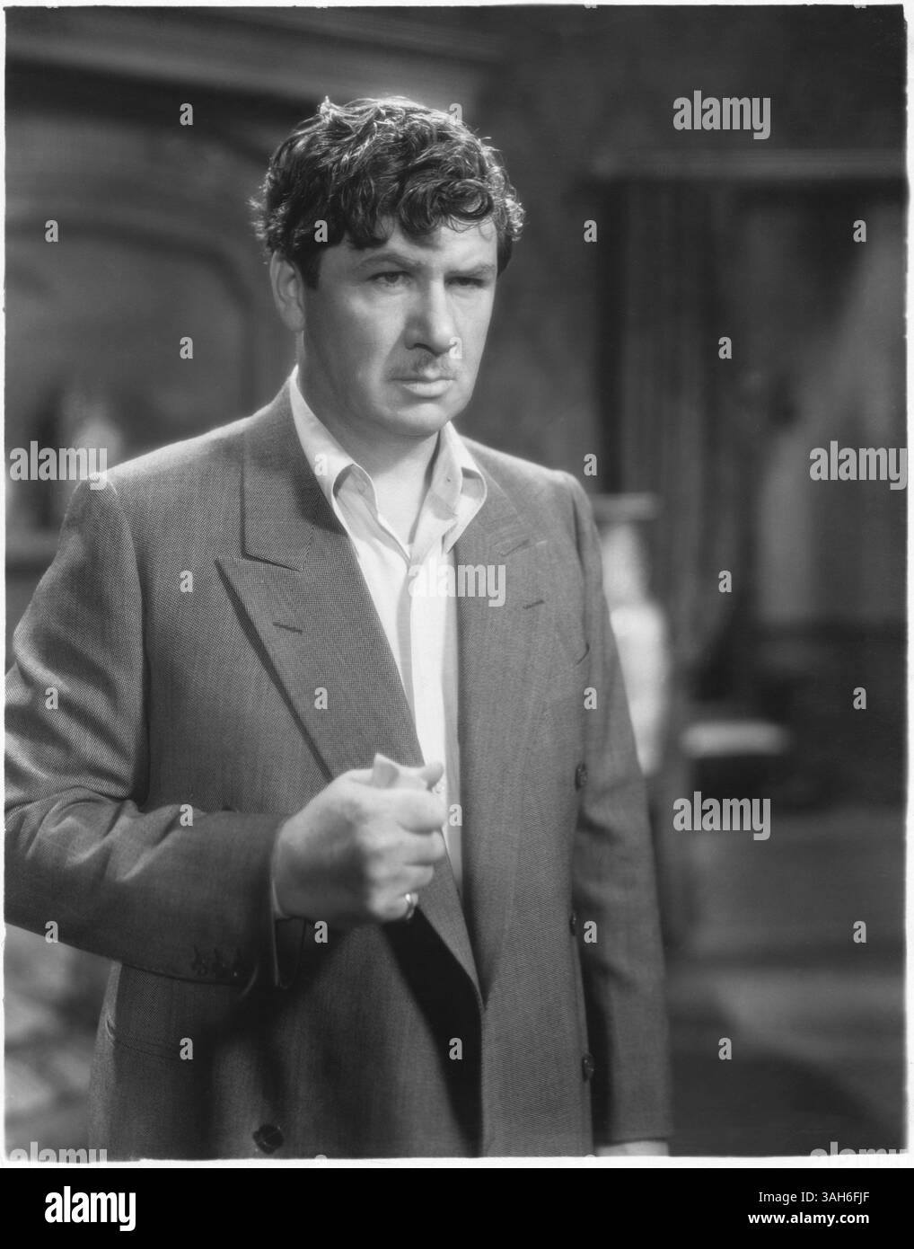 17. März 2015 - George Bancroft, am Set des Films â œLadies Love Brutesâ€ , 1930 (Bild: © Glasshouse/ZUMA Wire) Stockfoto