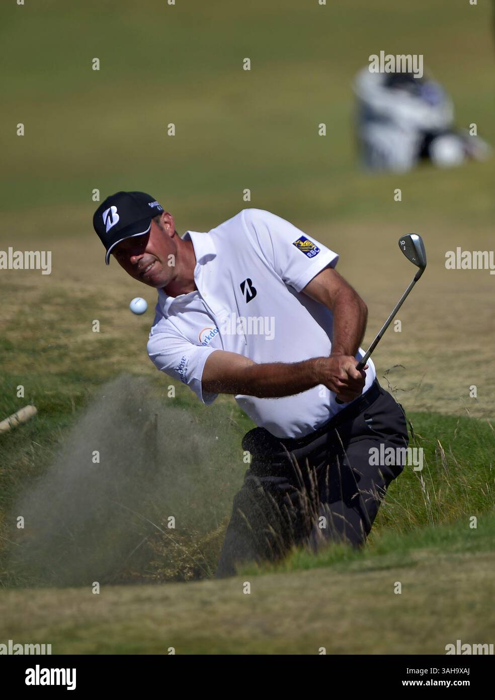 19. Juni 2015 Matt Kucher am 6. Loch in Runde 2 bei den U.S. Open in Chambers Bay, University Place, Washington. . . George Holland / Cal Sport Media (Bild: © George Holland/Cal Sport Media/ZUMAPRESS.com) Stockfoto