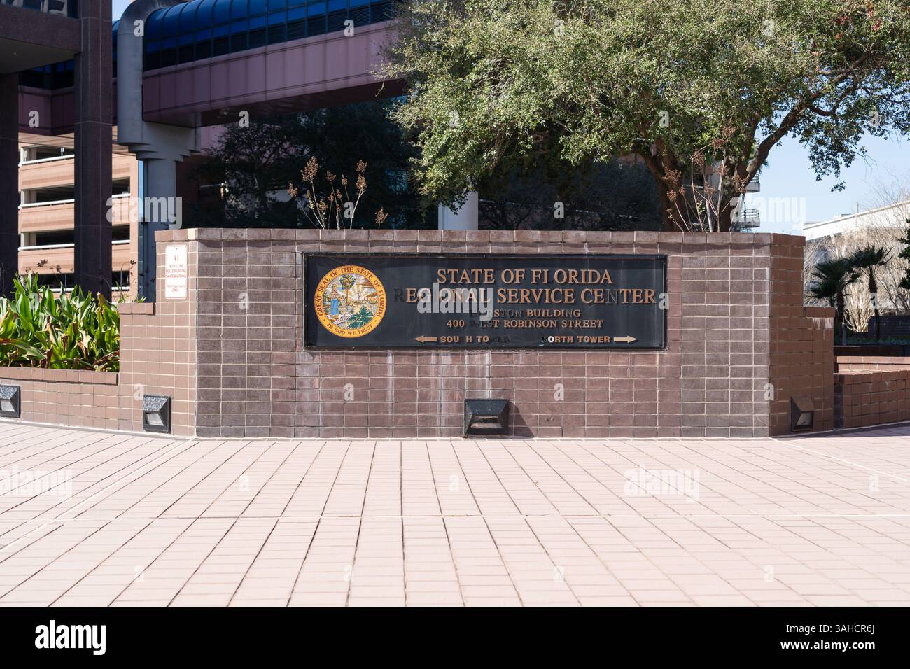Regional Service Center des Bundesstaates Florida in Orlando, Florida, USA. Stockfoto