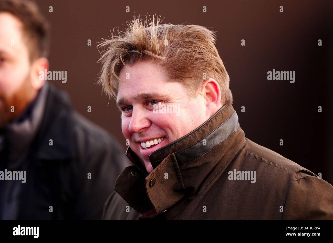 Aktenfoto vom 17.02.2025 vom Titeljäger Dan Skelton, der am ersten Tag des Scottish Grand National Meeting Gold schlagen kann, mit einem Aufwärtstrend auf der Reise, der Ace of Pik im Home Safe mit Thistle Cabs Handicap Hürde erwartet wird. Ausgabedatum: Donnerstag, 10. April 2025. Stockfoto