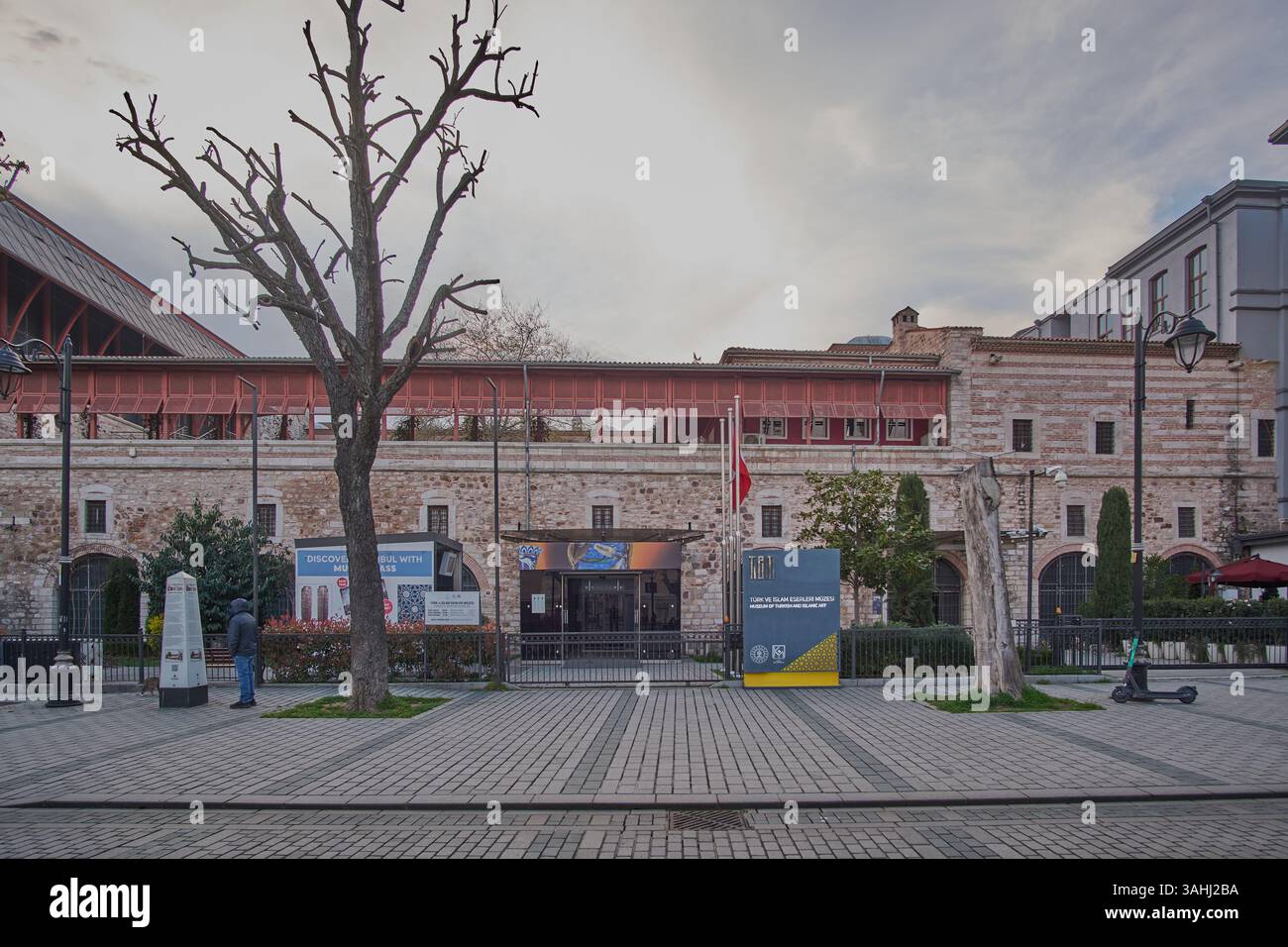 Das Museum der türkischen und islamischen Künste ist ein Museum am Sultanahmet-Platz im Stadtteil Fatih in Istanbul. Stockfoto