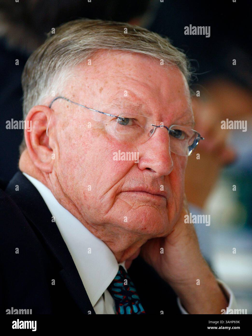 September 2008 - Calgary, Alberta, Kanada - Ron Southern, Vorsitzender der ATCO-Gruppe, bei der Spruce Meadows Round Table Business Conference in Calgary. (Foto: © Larry MacDougal via ZUMA Wire) Stockfoto