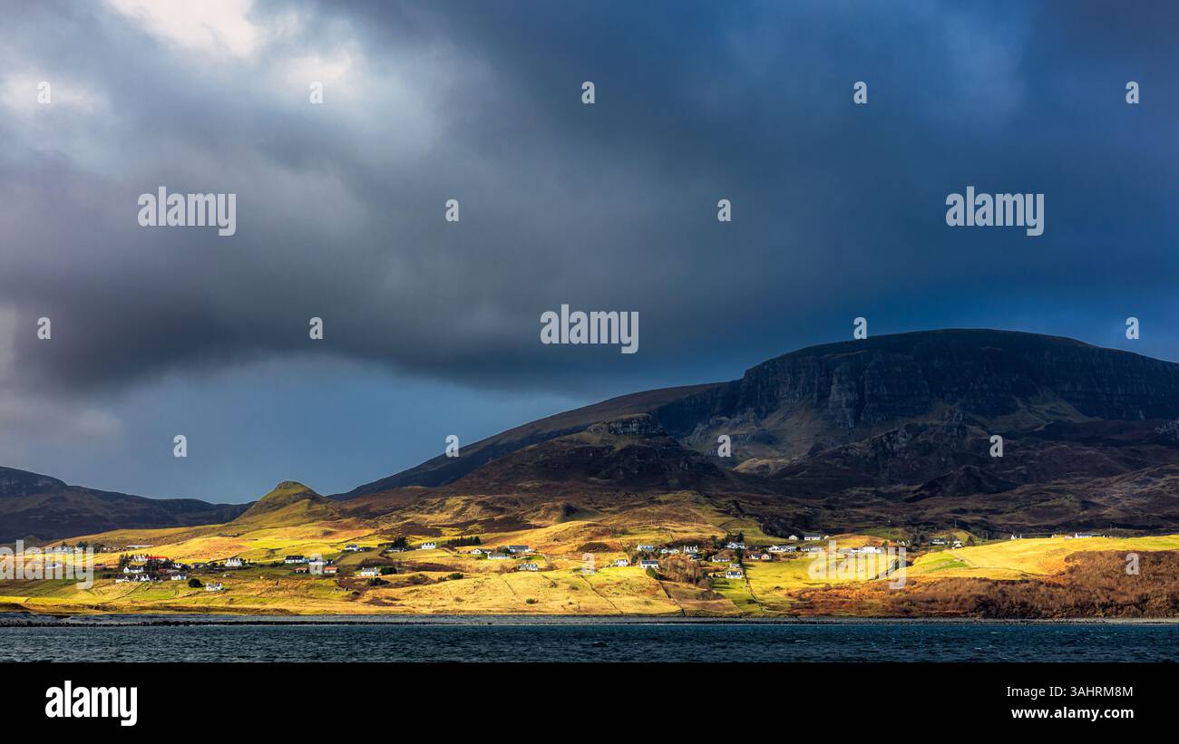 Landschaft auf Ilse of Skye, Schottland Stockfoto