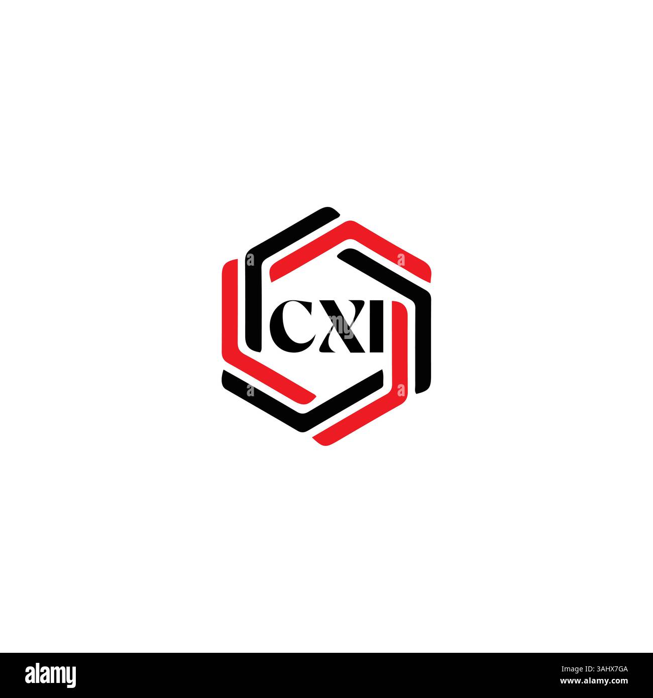cxi, cxi Set, c x i Design, c x i Letter, c x i Logo, c x i, cxi Letter, cxi Logo, cxi Monogramm, cxi Letter Logo Set, Grafik, Symbol, Identität, Industrie Stock Vektor