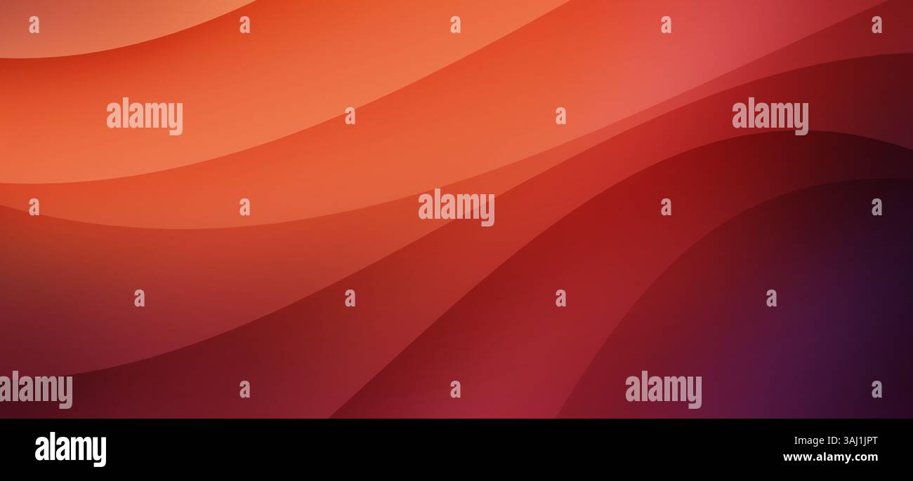 Roter orangefarbener Bewegungshintergrund leuchtender roter und oranger Verlauf mit energetischen diagonalen Streifen Stockfoto