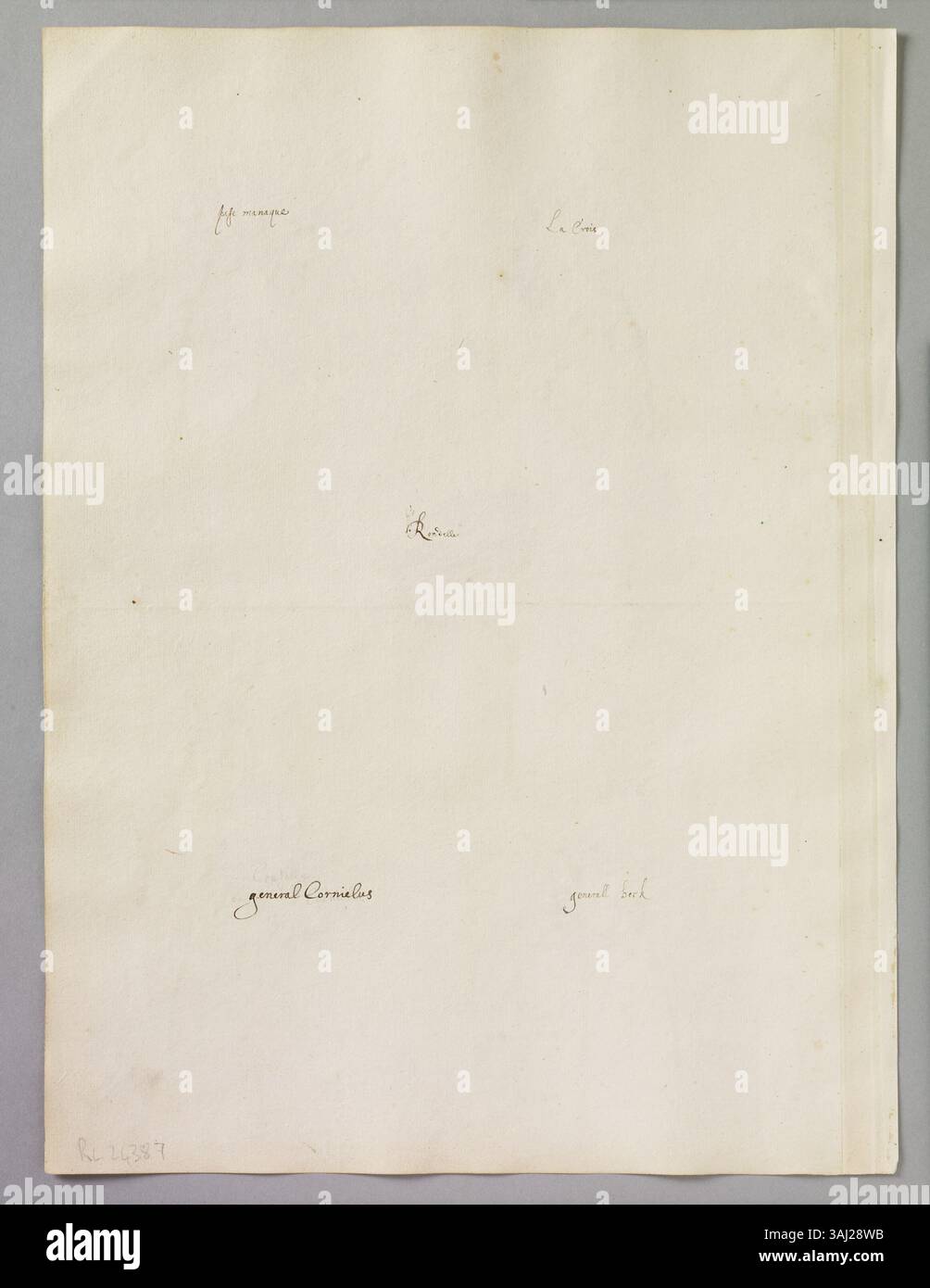 Dieses Aquarell von Alexander Marshal zeigt fünf verschiedene Nelkenarten: La Croix, Passe Manaque, Rondelle, General Cornelius und General Beck. der detaillierte botanische Ansatz des Künstlers wird vorgestellt. Stockfoto