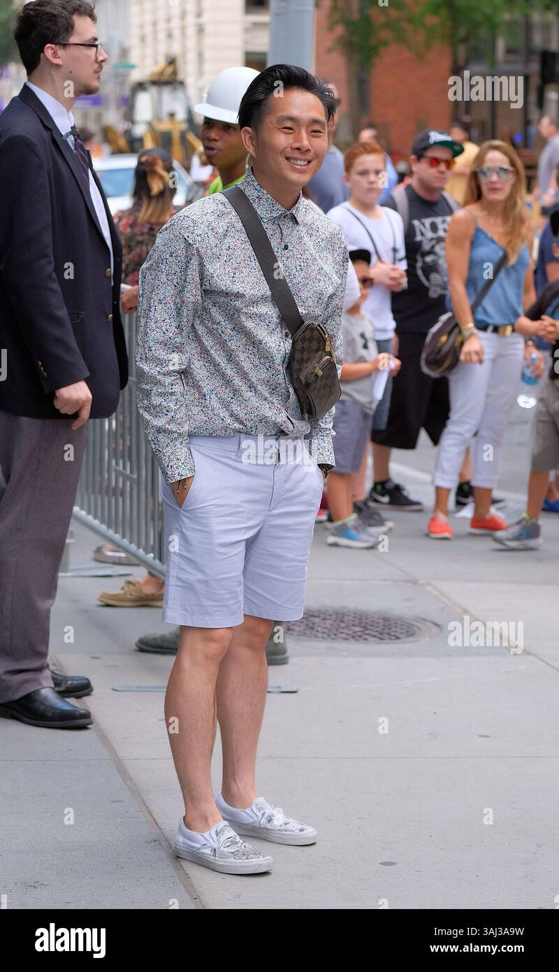 26. Juli 2017 – New York, New York, Vereinigte Staaten – Justin Chon trat am 26. Juli 2017 bei AOL Build in New York City auf (Foto: © Curtis Means/Ace Pictures via ZUMA Press) Stockfoto