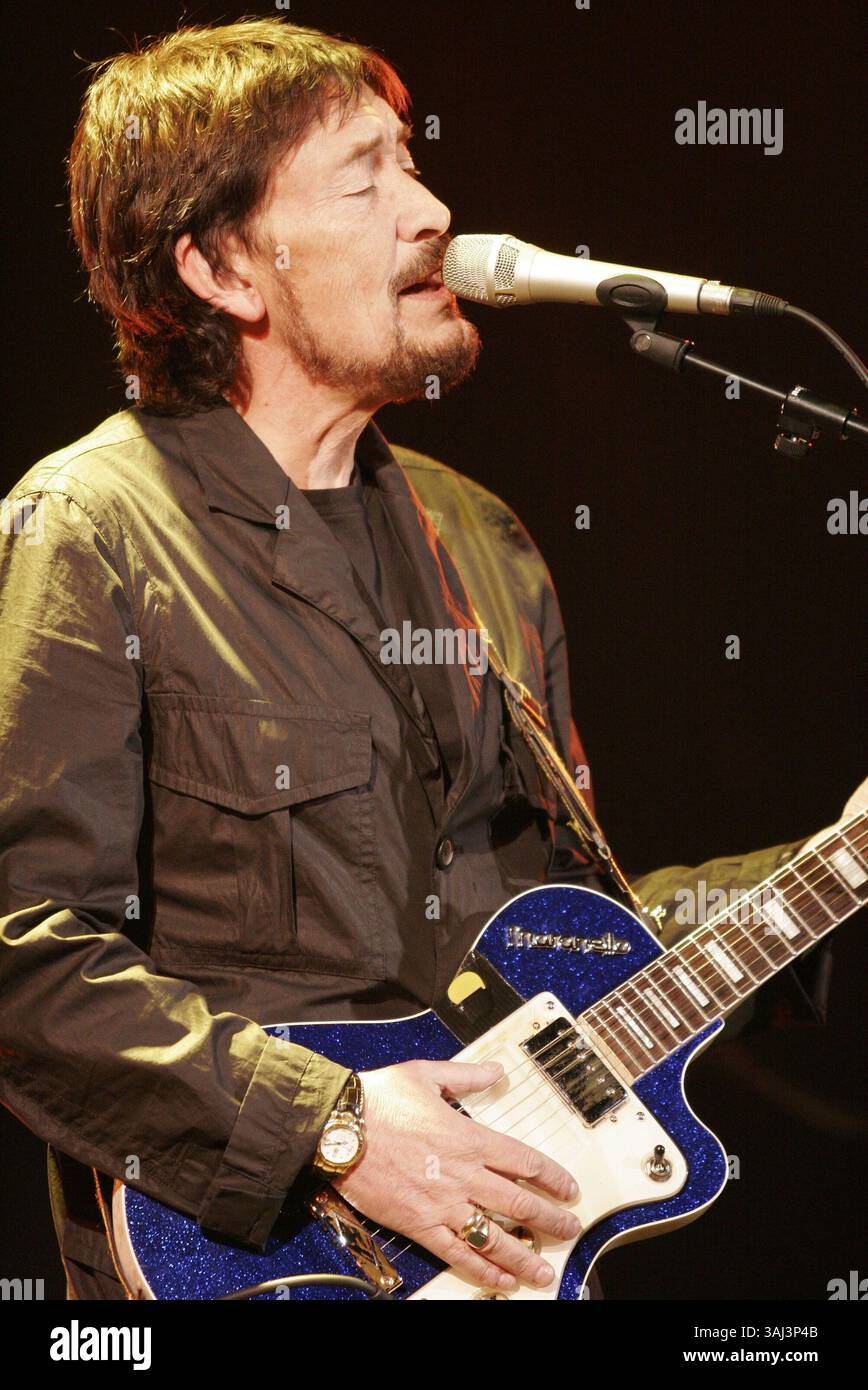 18. März 2006 - Berlin, USA - Chris Rea on 18.03.2006 während seiner letzten Tour im Tempodrom Berlin..Photo Scherf/Face to Face./AdMedia./AdMedia (Credit Image: © Scherf/AdMedia via ZUMA Wire) Stockfoto