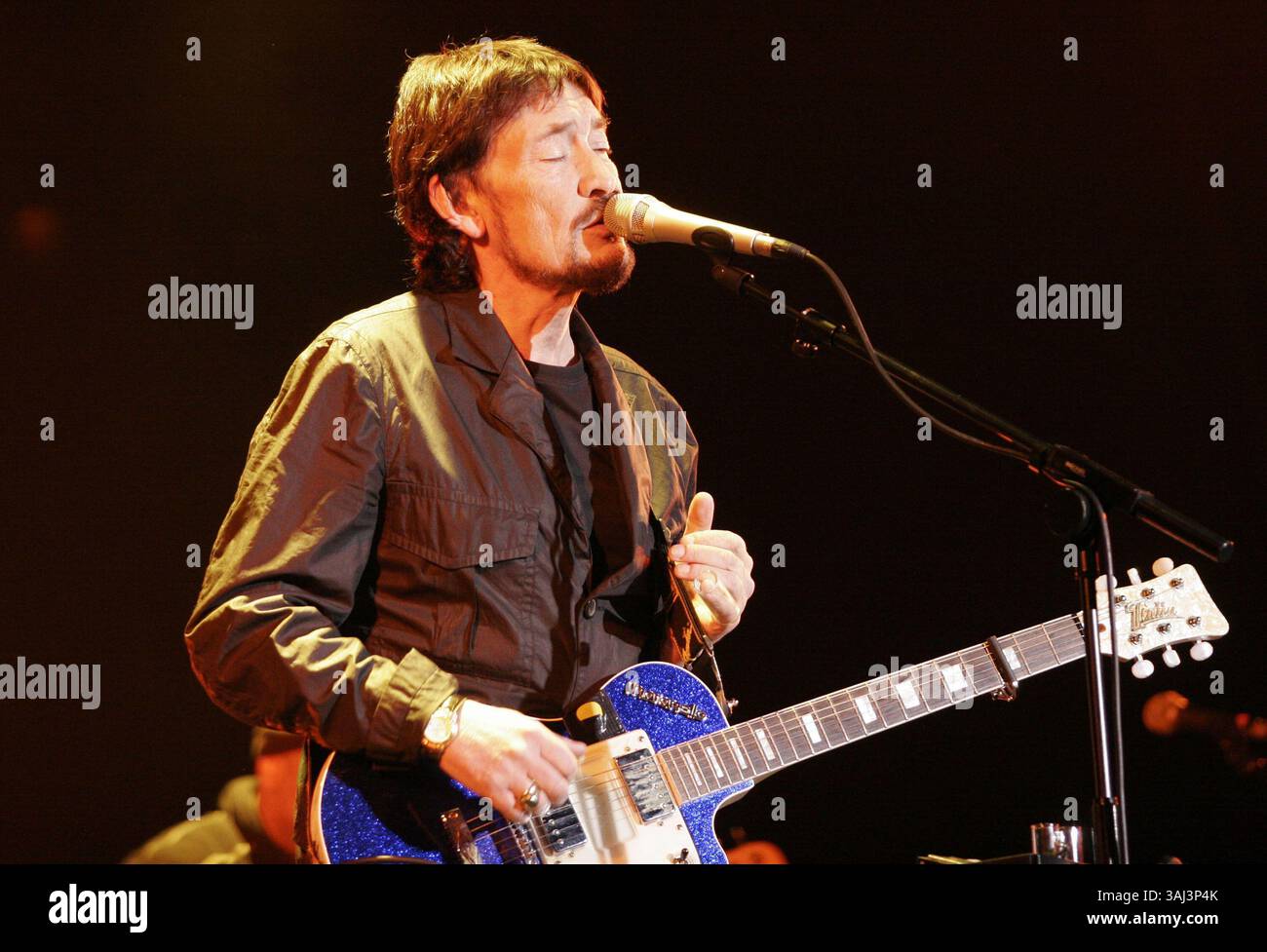 18. März 2006 - Berlin, USA - Chris Rea on 18.03.2006 während seiner letzten Tour im Tempodrom Berlin..Photo Scherf/Face to Face./AdMedia./AdMedia (Credit Image: © Scherf/AdMedia via ZUMA Wire) Stockfoto