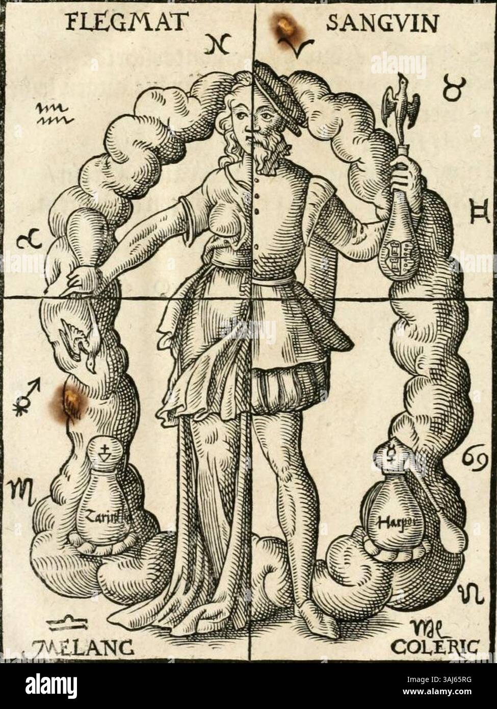 Quinta Essentia, eine alchemistische Abhandlung von Leonhard Thurneysser zum Thurn, die 1574 veröffentlicht wurde, erforscht die Natur des Salzes und dessen Wesen in der Alchemie. Das Werk spiegelt das Verständnis chemischer und mystischer Prozesse auf der Suche nach dem Stein des Philosophen wider. Stockfoto