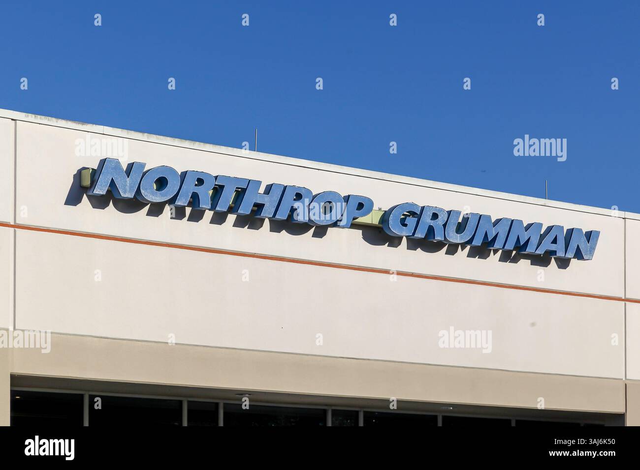 Northrop Grumman unterschreibt in ihrem Büro in Orlando, Florida, USA Stockfoto Northrop Grumman unterschreibt in ihrem Büro in Orlando, Florida, USA Stockfoto