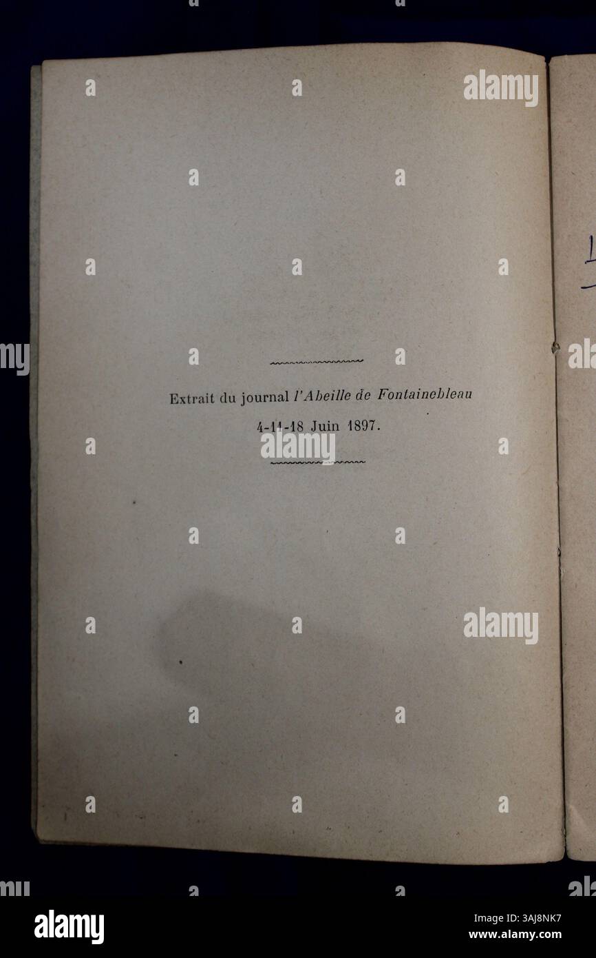 Reproduktion eines buches aus dem bibliotheksarchiv -Fotos und ...