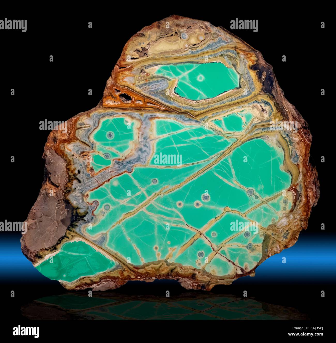 Variscite, Fairfield, Utah Stockfoto