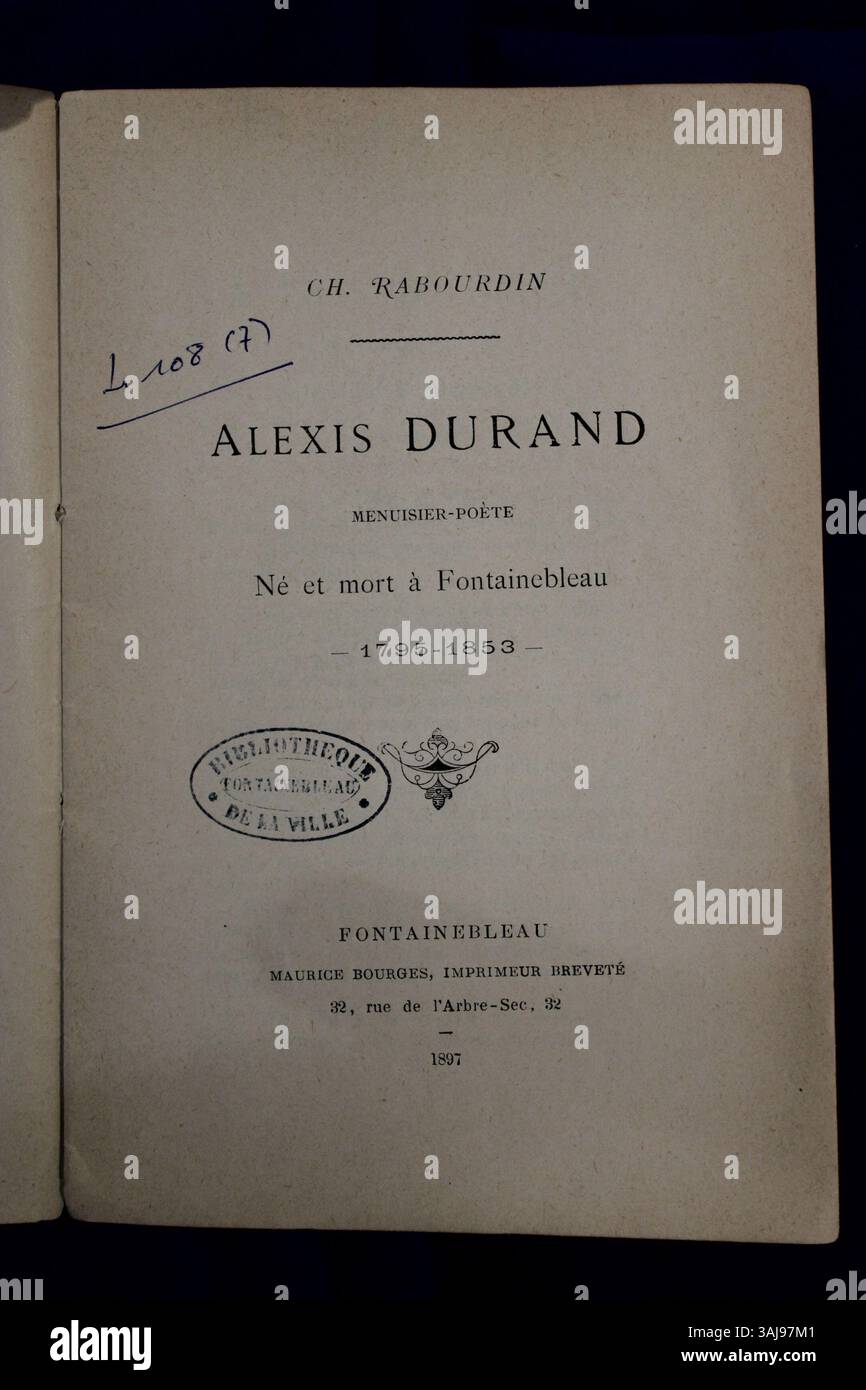 Reproduktion eines buches aus dem bibliotheksarchiv -Fotos und ...