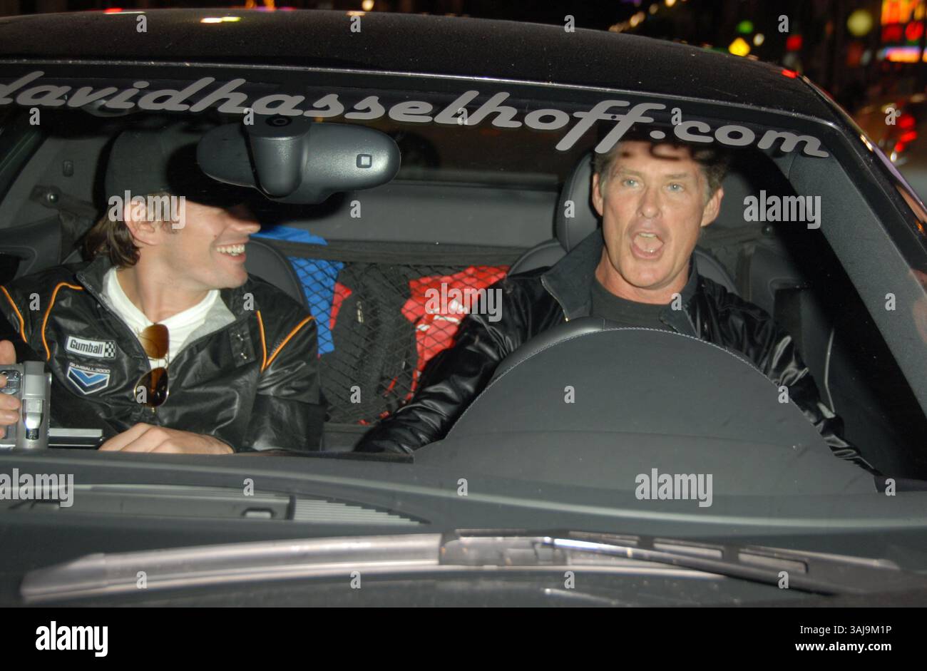 August 2008 – Hollywood, Kalifornien, USA – 09. August 2008 – West Hollywood, Kalifornien – David Hasselhoff. Gummiball 3000 10. Jahrestag Party am Hollywood Boulevard. Foto: Faye Sadou/AdMedia Stockfoto