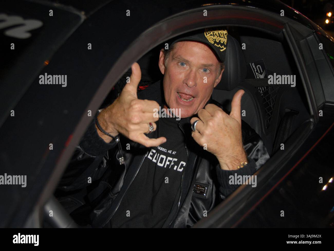 August 2008 – Hollywood, Kalifornien, USA – 09. August 2008 – West Hollywood, Kalifornien – David Hasselhoff. Gummiball 3000 10. Jahrestag Party am Hollywood Boulevard. Foto: Faye Sadou/AdMedia Stockfoto