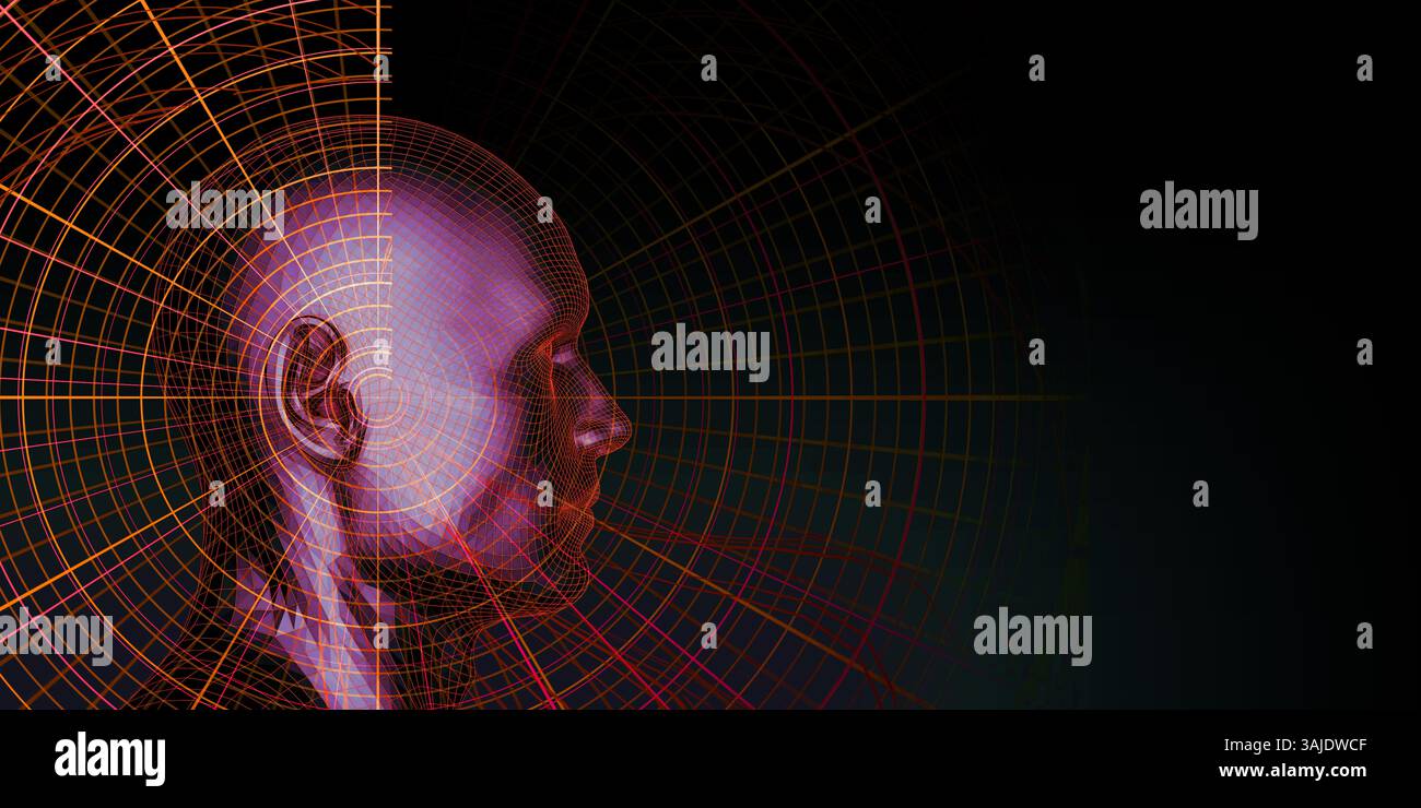 Business Analyse und Datentechnik als Konzept Stockfoto