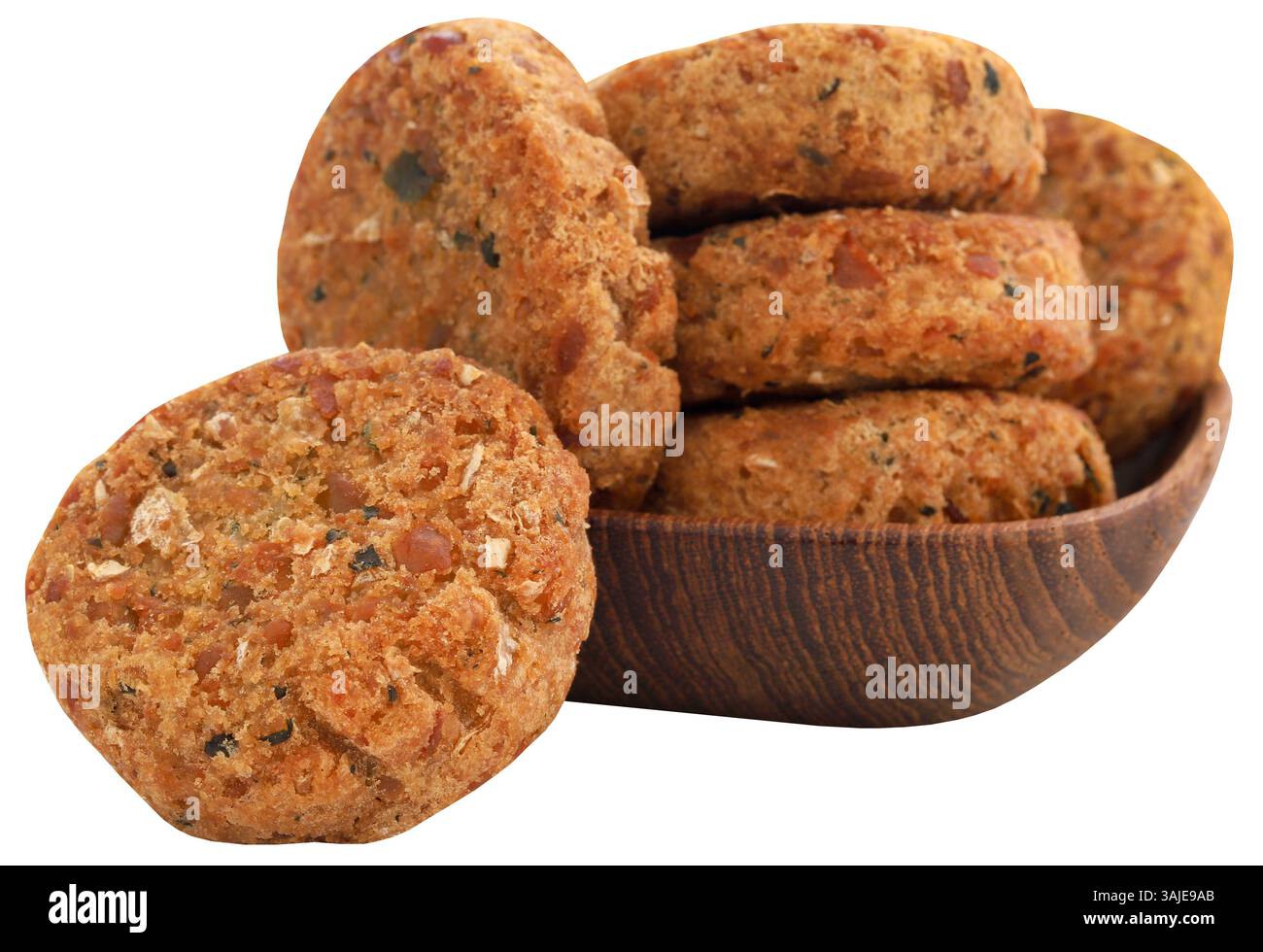 Pflanzliche Falafel, eine gesunde, nahrhafte Ernährung Stockfoto
