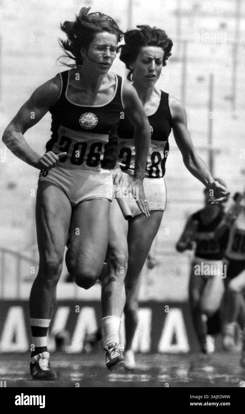 Heide Rosendahl, Sportlerin, Deutschland, Olympiasiegerin München 1972 [automatisierte Übersetzung] Stockfoto