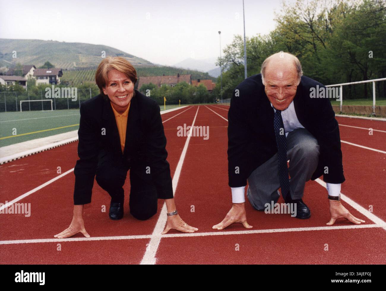 Heide Rosendahl, Sportlerin, Deutschland, Olympiasiegerin München 1972 [automatisierte Übersetzung] Stockfoto
