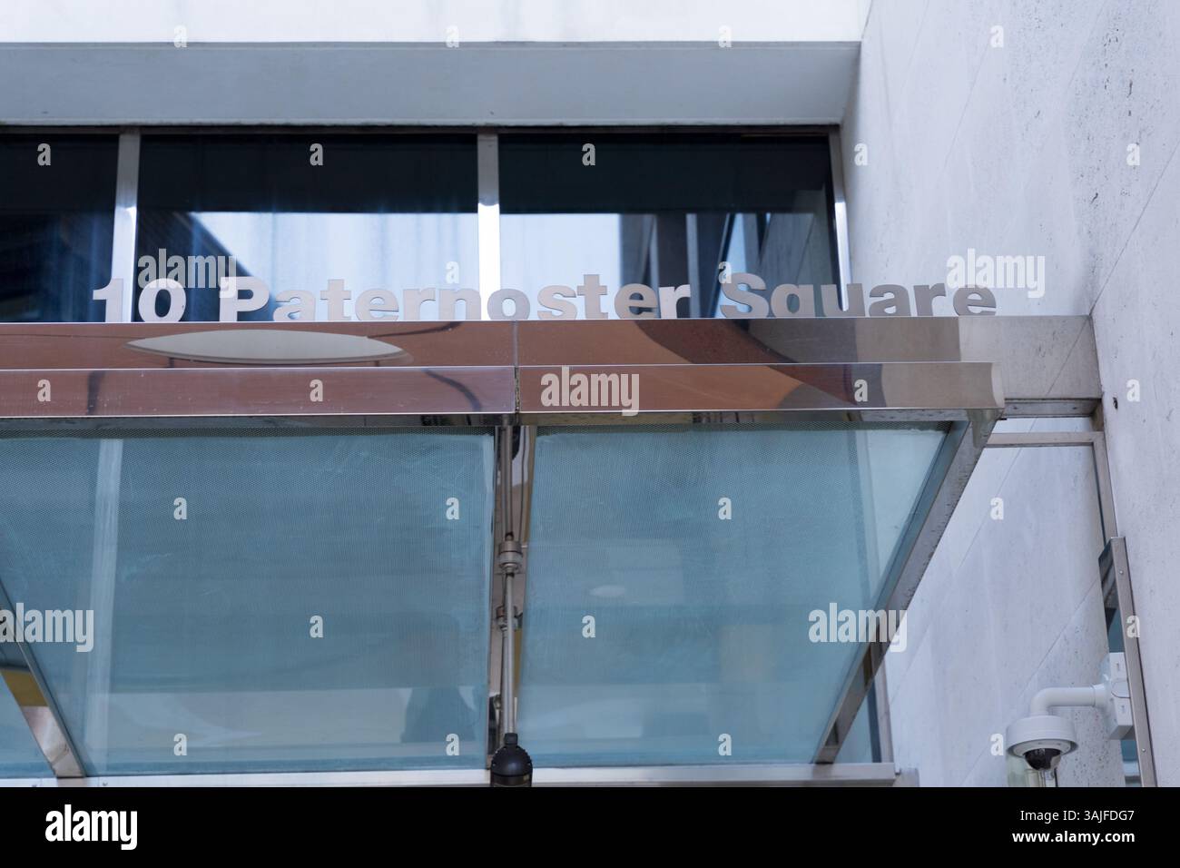 10 Paternoster Square, Heimat der LSEG, London Stock Exchange Group in London England Großbritannien Stockfoto