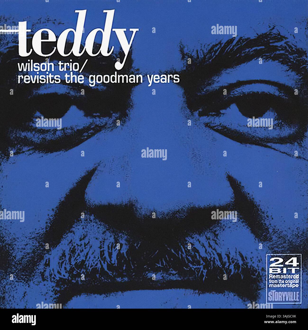 Teddy Wilson - ReVisits the Goodman Years - Vintage Jazz-Cover Stockfoto