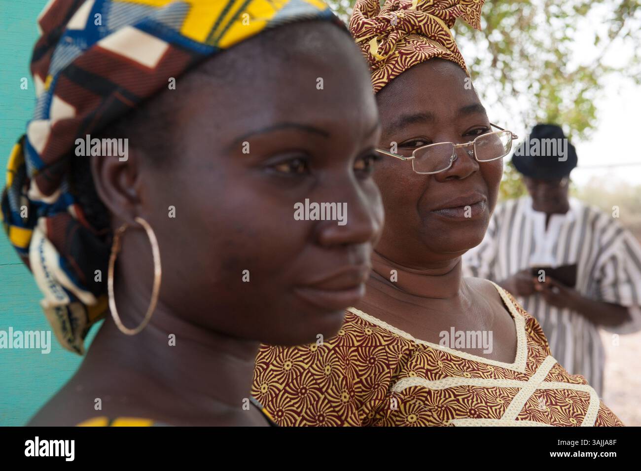 Februar 2017 - Ouagadougou, RJ, Brasilien - Ein Porträt zweier Frauen (Foto: © Lou Jones Via ZUMA Wire) Stockfoto