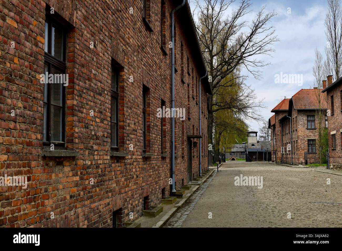 Staatliches Museum Auschwitz-Birkenau, Polen Stockfoto