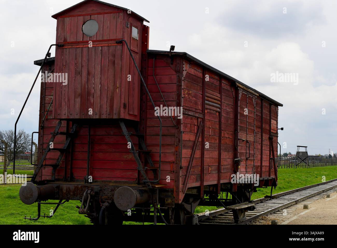 Staatliches Museum Auschwitz-Birkenau, Polen Stockfoto