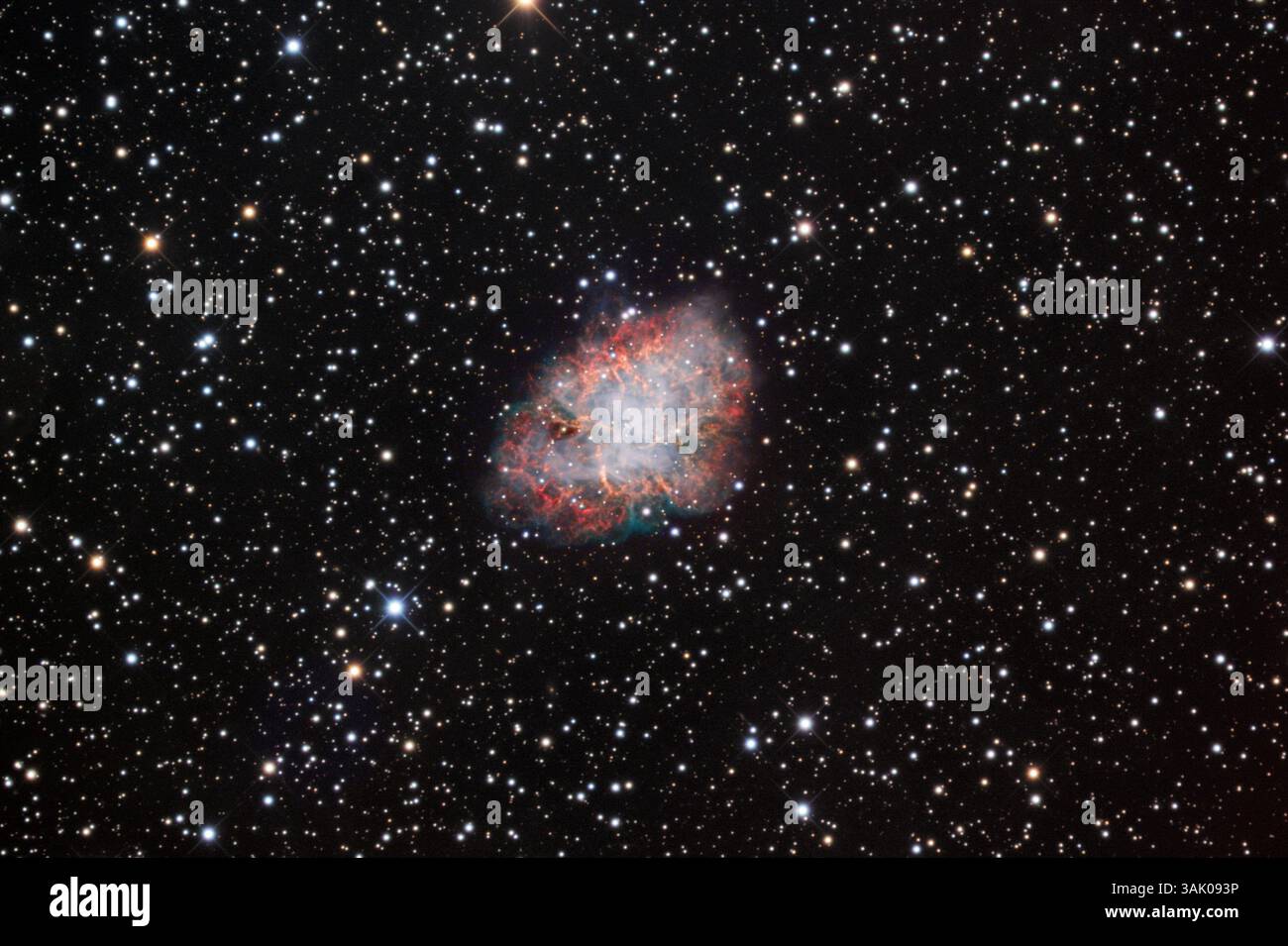 Krabbennebel (M1) Stockfoto