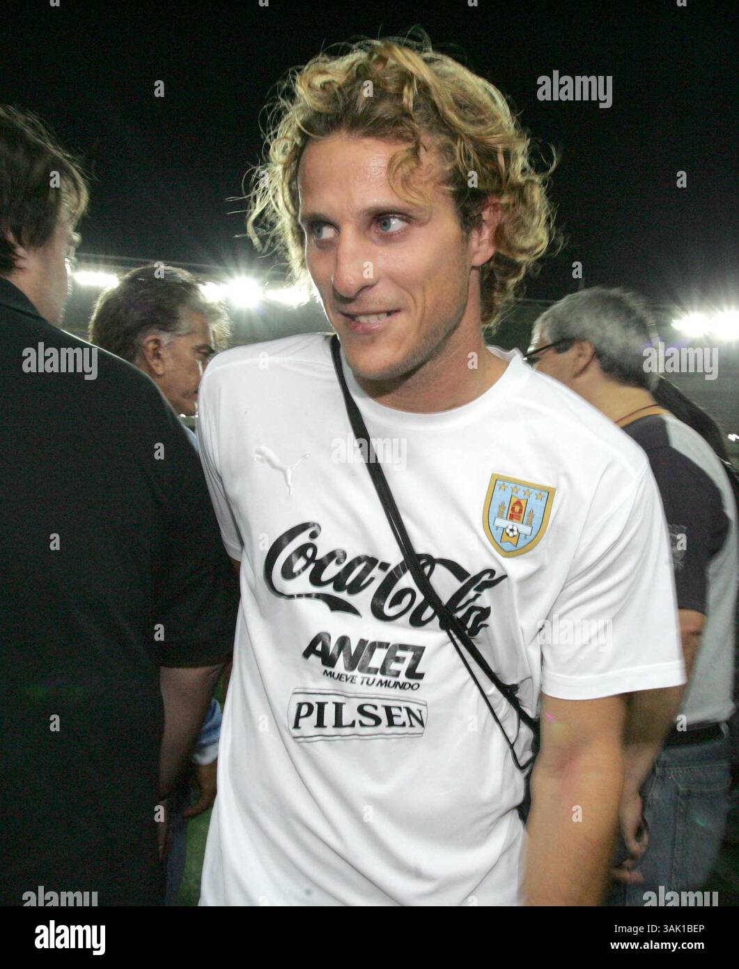 10.06.2009) Diego Forlan jugador profesional de futbol de la selección de Uruguay...PROHIBIDO SU USO Y/O REPRODUCCION EN VENEZUELA (Foto: © El Nacional/GDA/ZUMA Press) Stockfoto