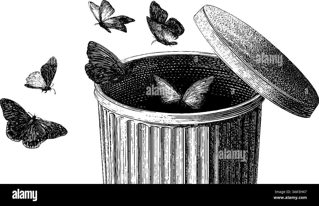 Gravierte Illustration des Elektroautos mit Blumenmuster für umweltfreundliches Design. Stock Vektor