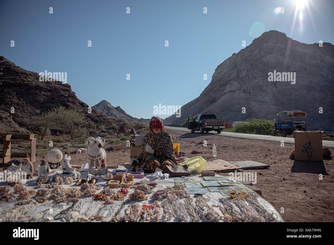 Qeshm und Hengam, die Insel am Persischen Golf Stockfoto