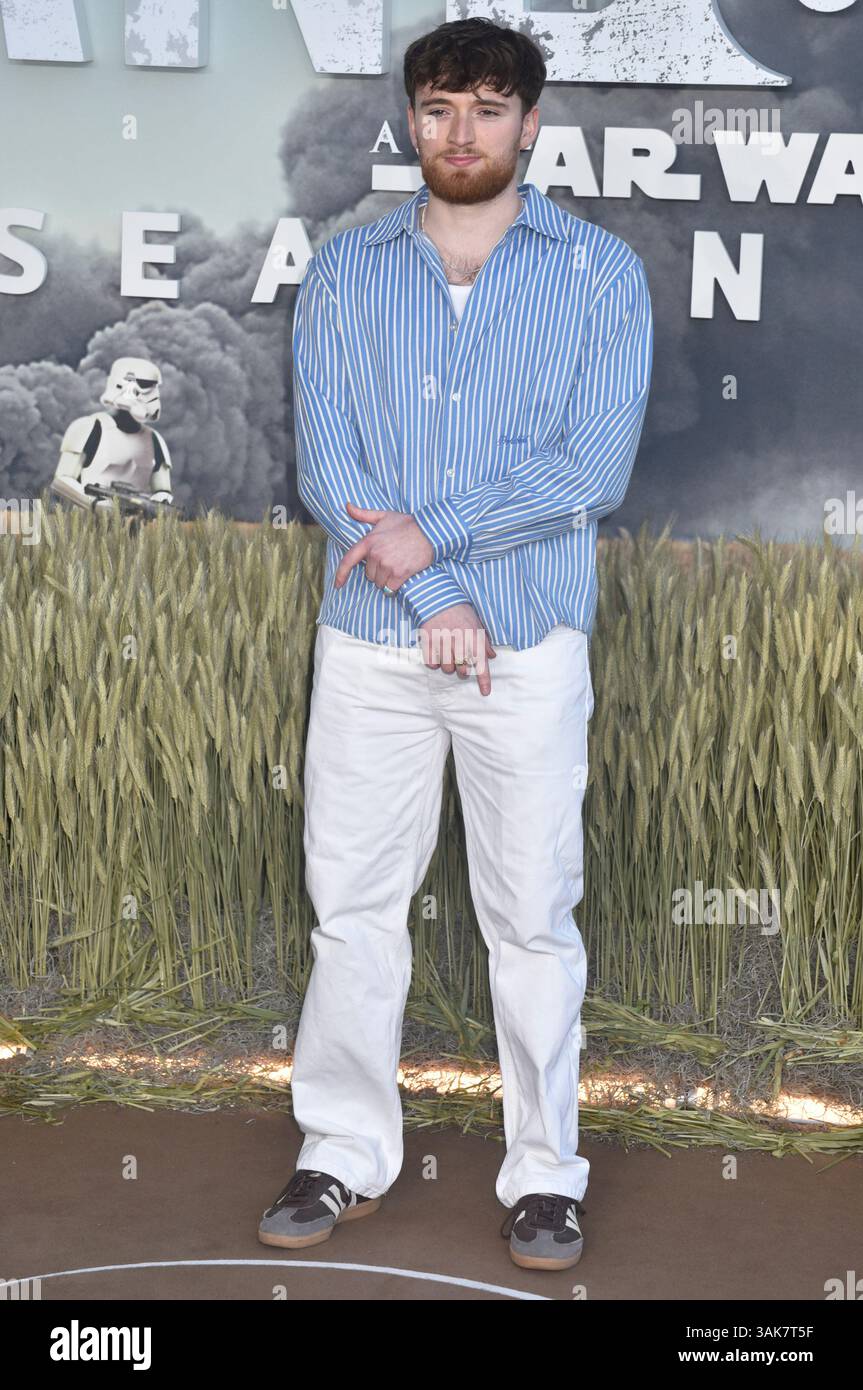 10. April 2025. London Großbritannien. Matthew Lee besucht ANDOR SEASON 2 Sneak Peek in Lightroom, Kings Cross London. Sue Andrews/Alamy. Stockfoto