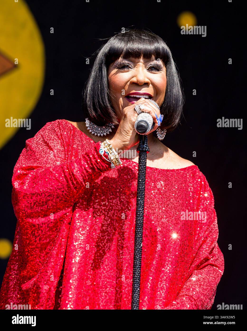 Mai 2017: New Orleans, Lousiana, USA S - PATTI LABELLE während des New Orleans Jazz & Heritage Festivals in New Orleans, Louisiana (Foto: © Daniel DeSlover via ZUMA Wire) Stockfoto