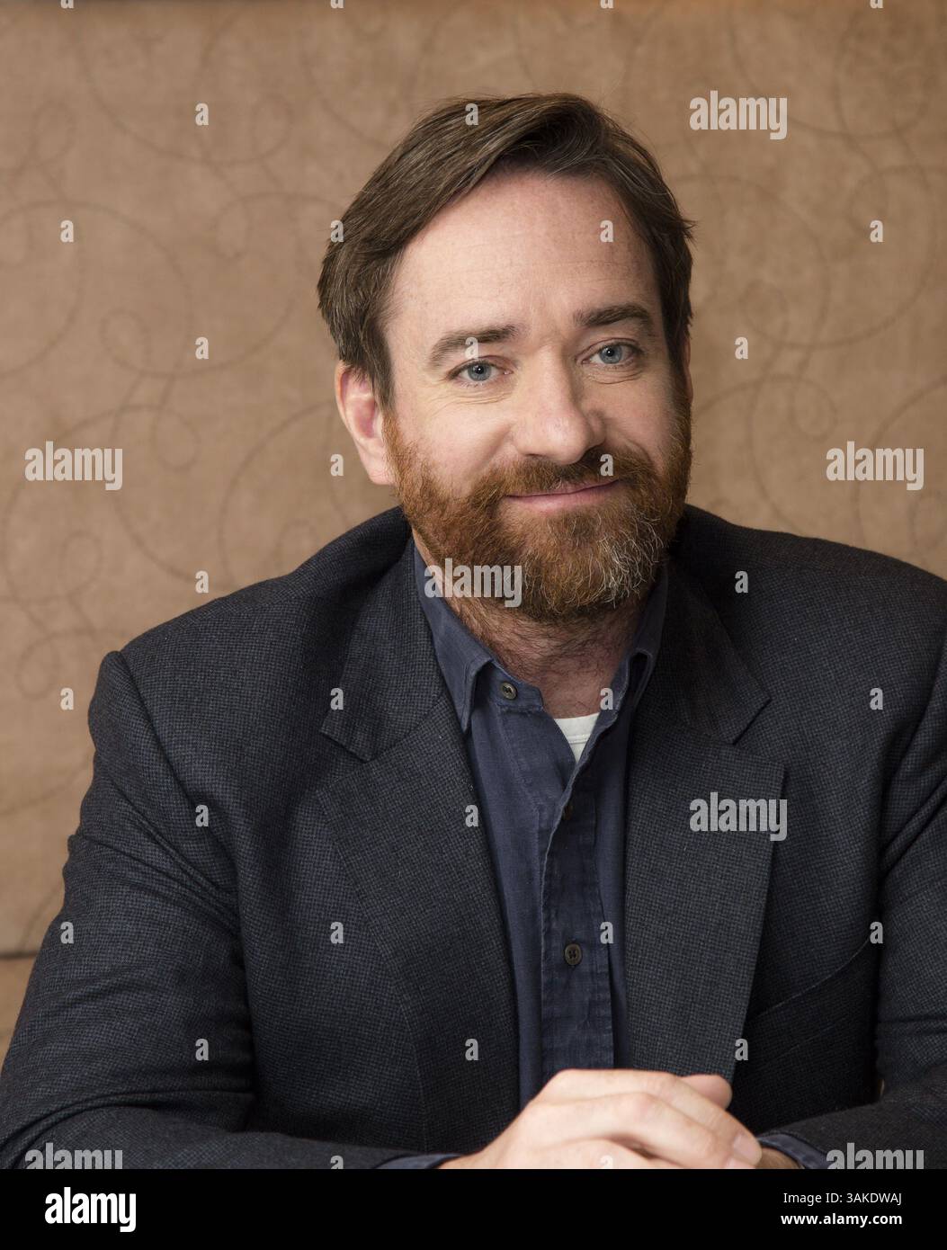 3. Mai 2017 – London, Vereinigtes Königreich – MATTHEW MACFADYEN wirbt für die Fernsehserie Howards End. David Matthew Macfadyen (* 17. Oktober 1974 in London) ist ein englischer Schauspieler, der für seine Rollen als MI5 Intelligence Officer Tom Quinn in der Fernsehserie Spoks, Mr. Darcy in dem Film von Pride & Previdence und Daniel and Death at a Funeral aus dem Jahr 2005 bekannt ist. Er ist auch bekannt für seine Darstellungen von J. Birt in dem politischen Drama Frost/Nixon sowie von Detective Inspector Edmund Reid in der BBC-Serie Ripper Street. 2015 spielte er in der Sky Living-Serie The Enfield Haunting als Guy Lyon Playfair. Stockfoto