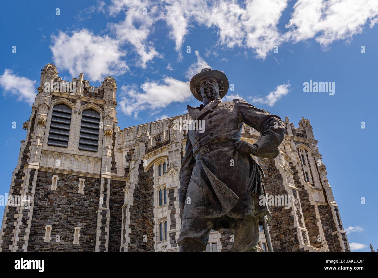 New York, New York, USA-8. April, City College Campus an der oberen Westseite von Manhattan. Stockfoto