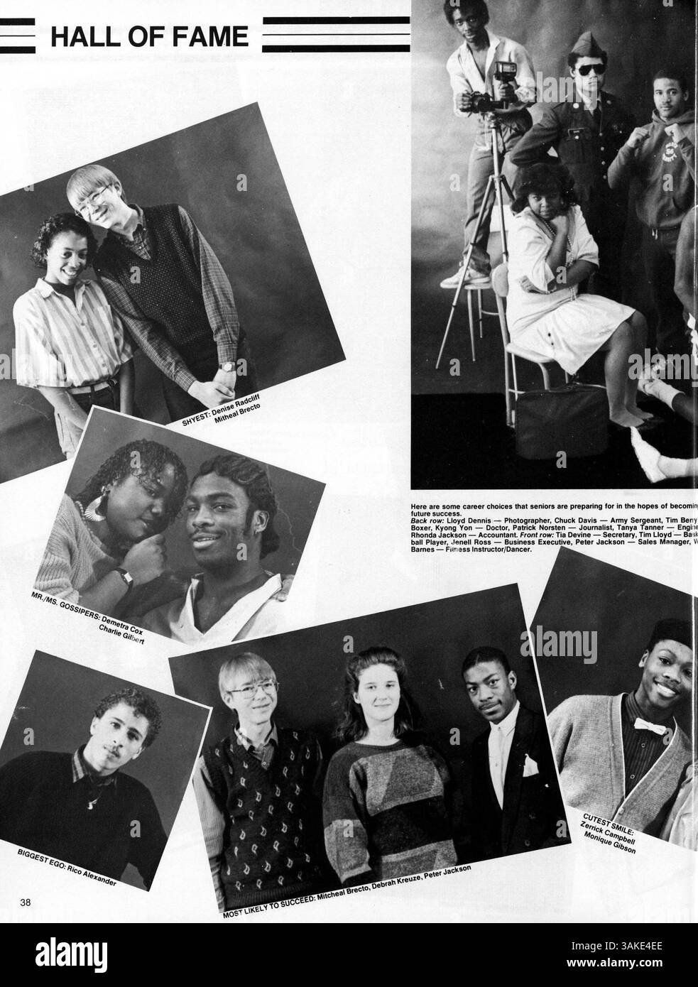 Die Ausgabe 1986 von Polaris, The North High Yearbook, dokumentiert die Schüler, Lehrer, Vereine, Leichtathletik, und wichtige Ereignisse aus dem Schuljahr 1985-1986, die akademische und außerschulische Aktivitäten widerspiegeln. Stockfoto