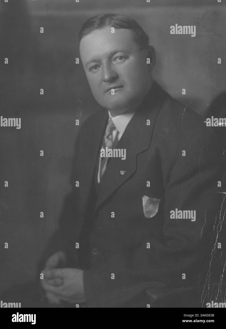 F. A. Dickey war Vorsitzender des Hennepin County Republican Committee und spielte eine wichtige Rolle in der Kommunalpolitik während des frühen 20. Jahrhunderts. Stockfoto