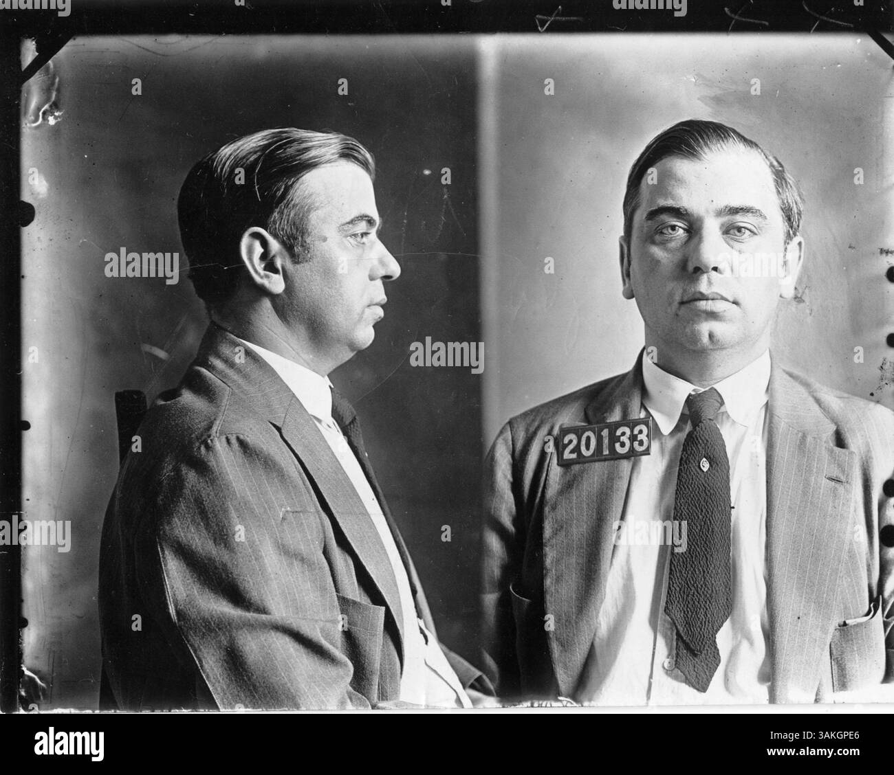 Russell A. Johnson wurde wegen Fälschung zweiten Grades verurteilt. Stockfoto