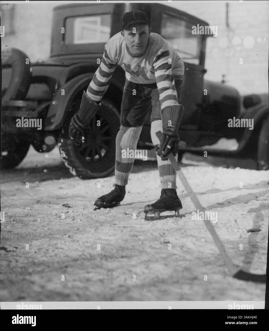 Moose Johnson, eine einflussreiche Persönlichkeit, ist bekannt für seine Beiträge zu Sport- und Gemeindeaktivitäten in der Gegend von Minneapolis. Stockfoto