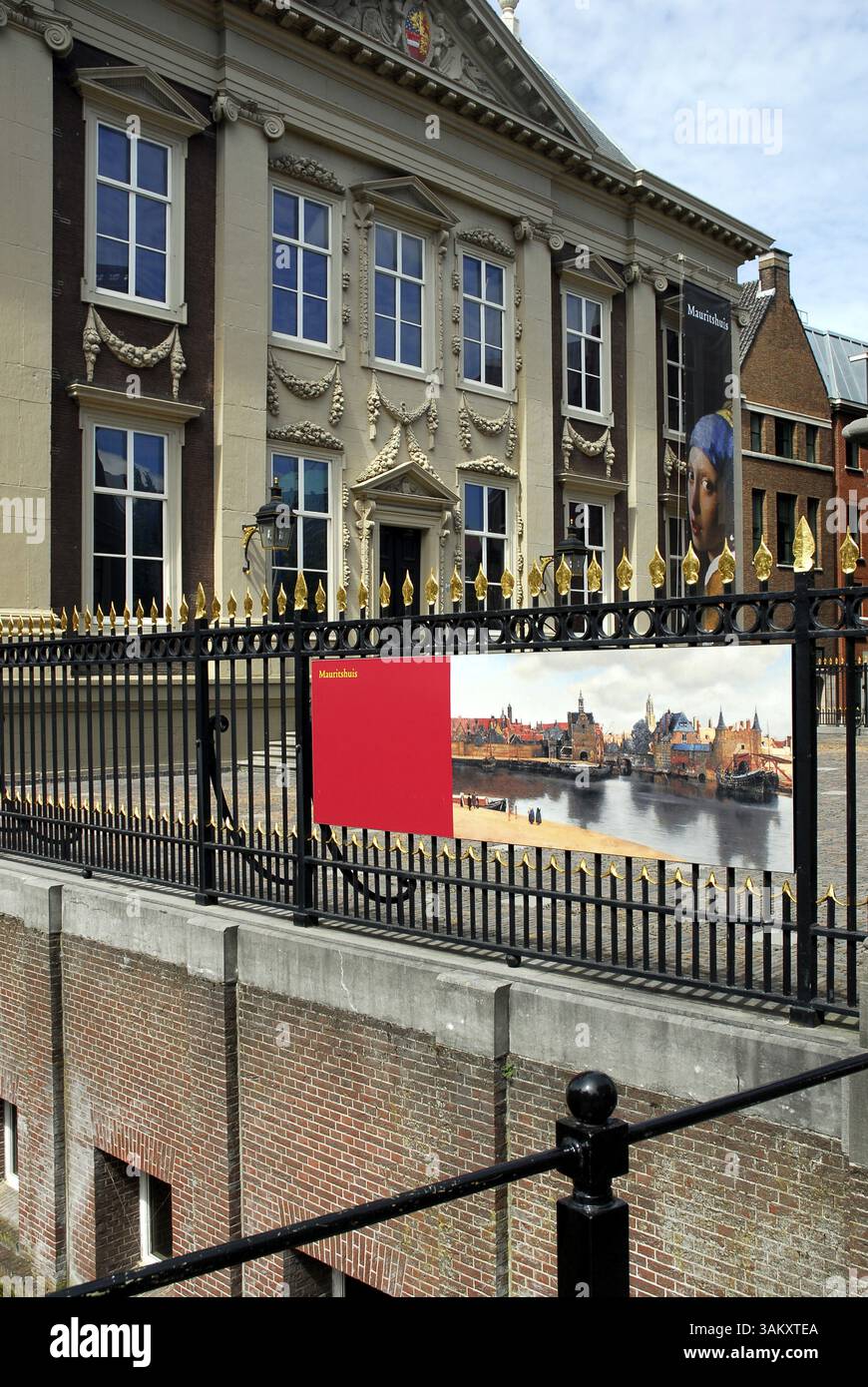 Mauritshuis Museum im neoklassizistischen Stil, Bildergalerie in den Haag, Südholland, Niederlande, Benelux Stockfoto